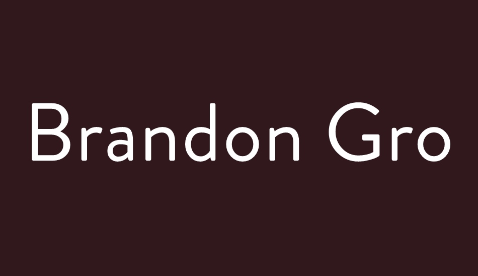 brandon-grotesque font big