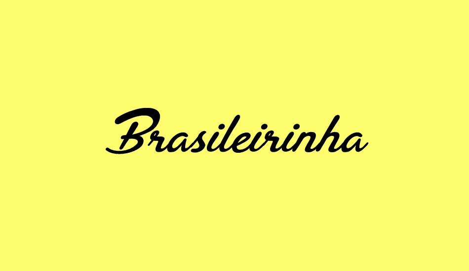 brasileirinha-personal-use font big