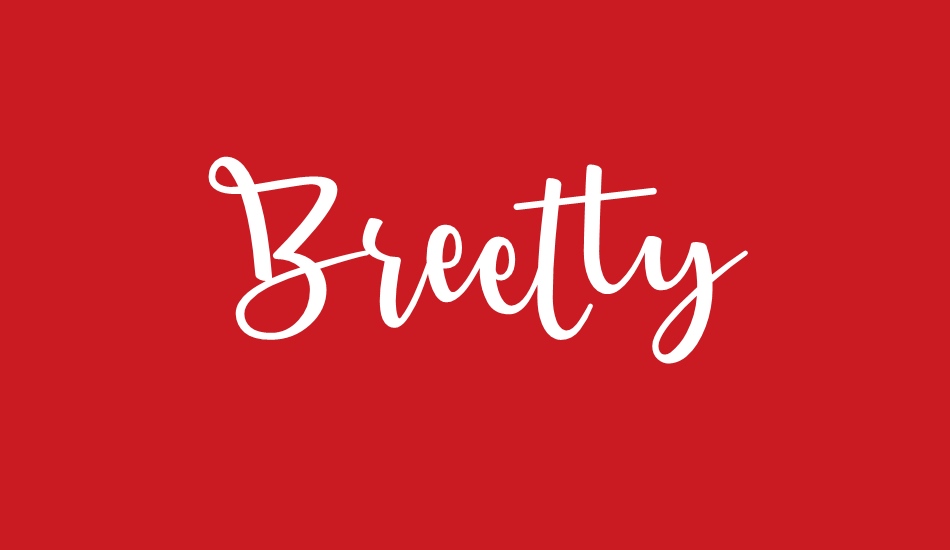 breetty font big