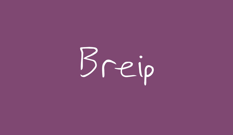 breip font big