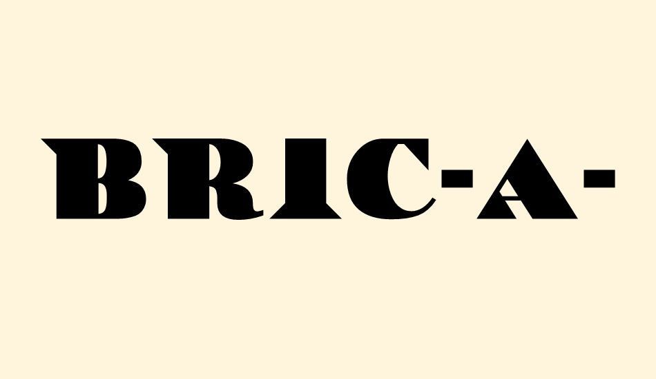 bric-a-braque-nf font big