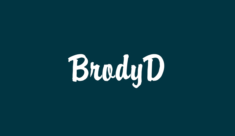 brodyd font big