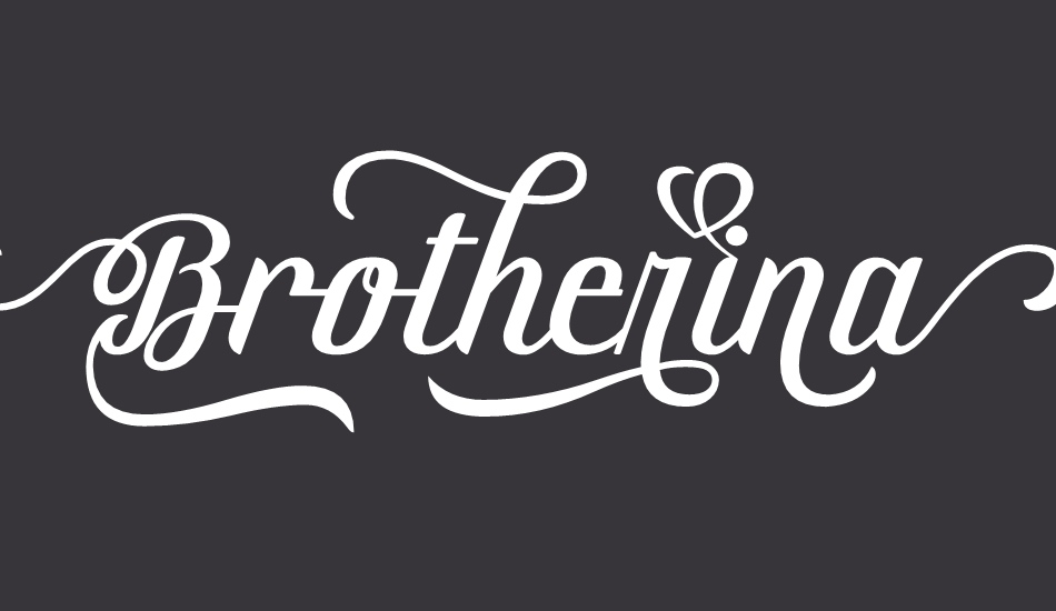 brotherina font big