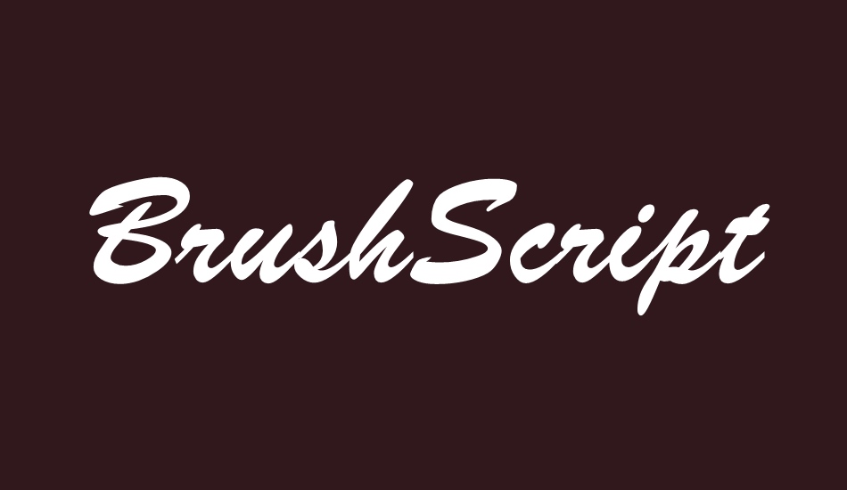 brushscript-bt font big