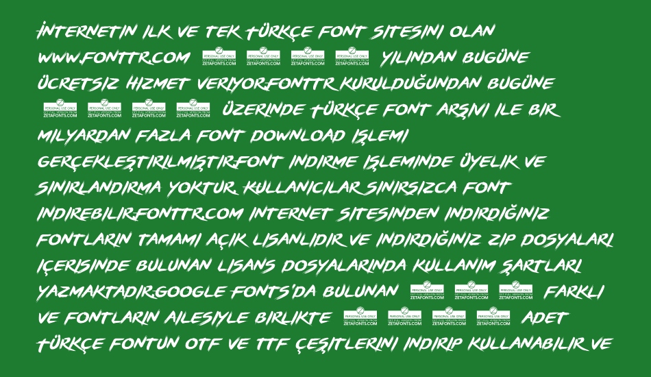 brushstrıke font 1