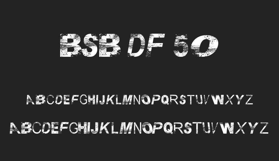 bsb-df-50 font