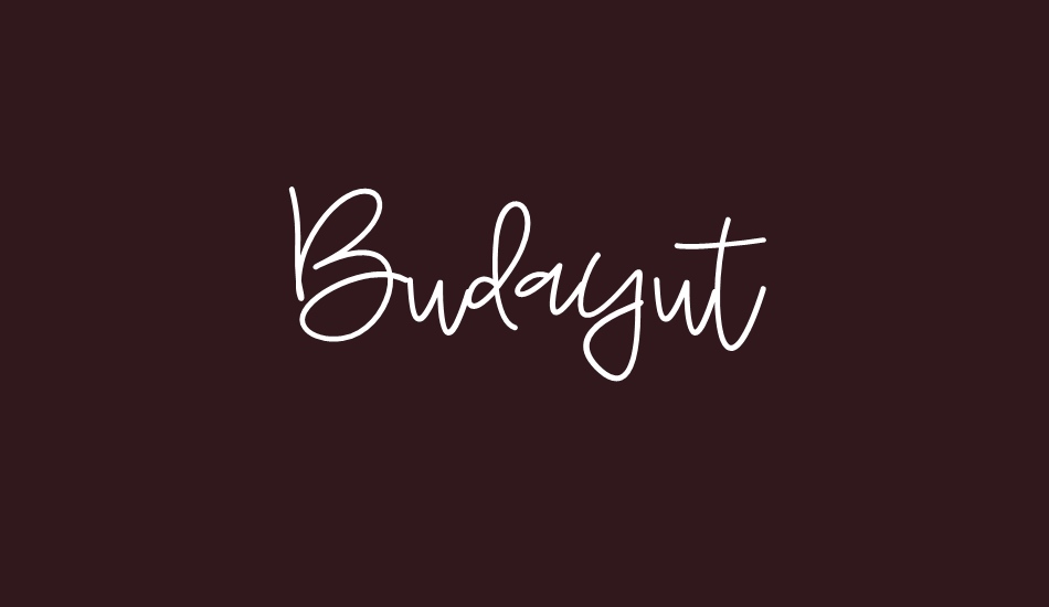 budayut font big