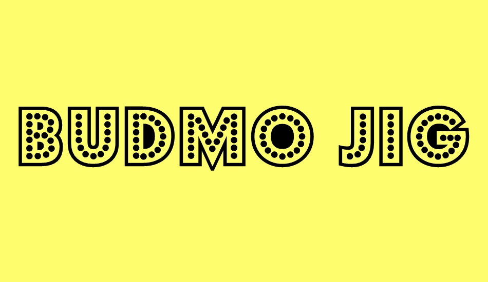budmo-jigglish font big