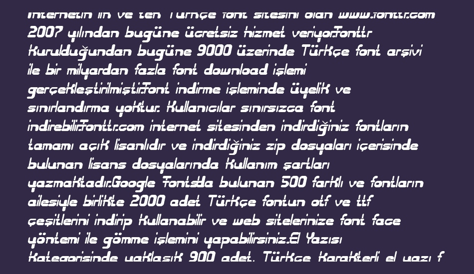 bulgari font 1