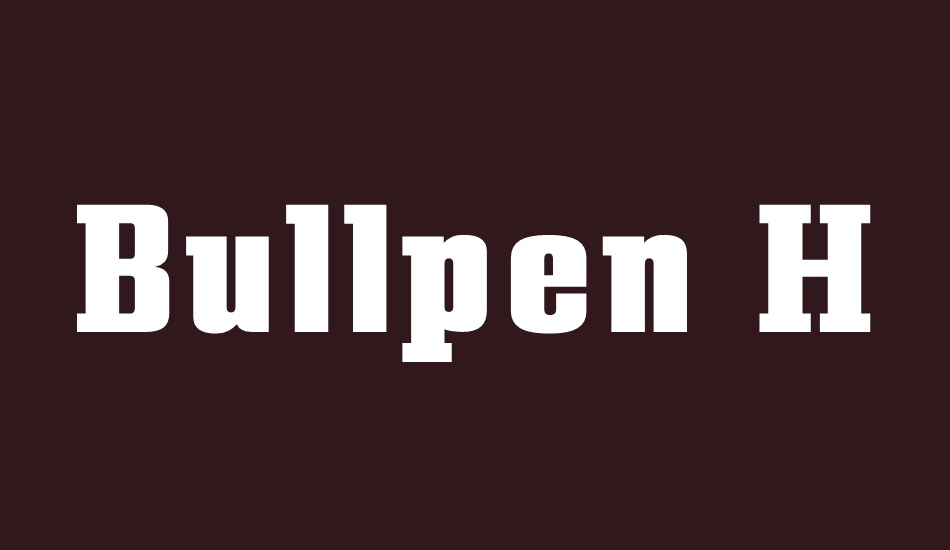 bullpen-hv font big