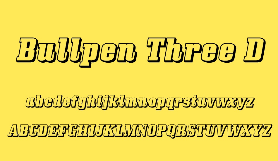 bullpen-three-d font