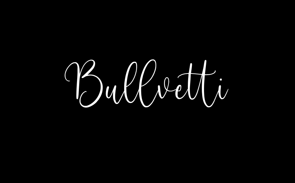 Bullvetti font big