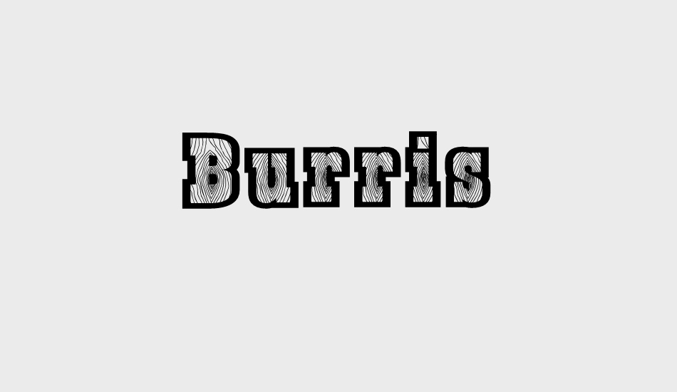 burris font big