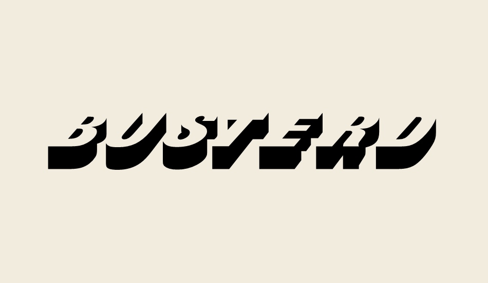 busterd font big