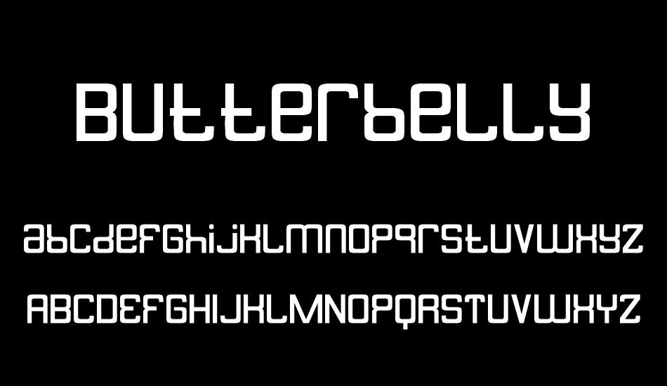 butterbelly font