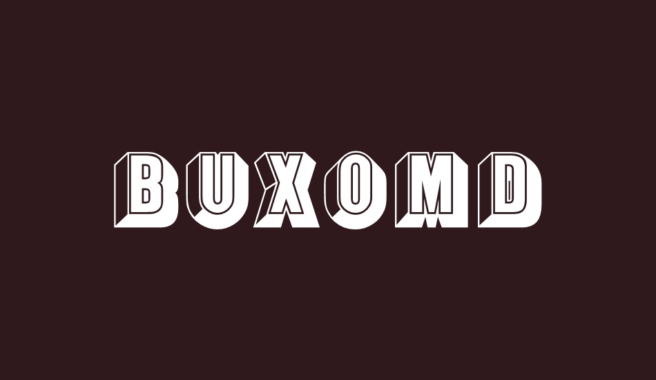 buxomd font big