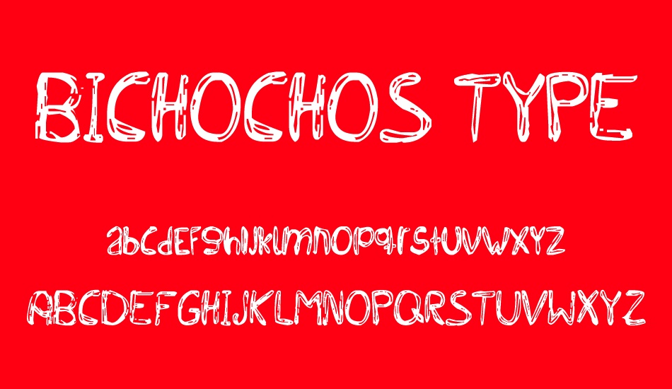 bıchochos-type font