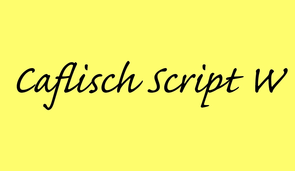 caflisch-script-web-pro font big