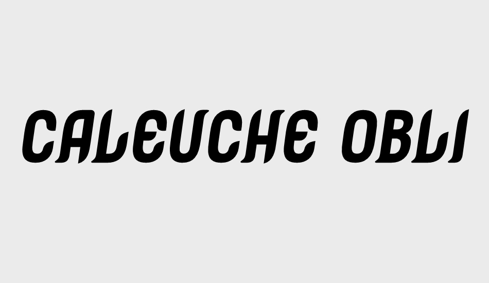 caleuche-oblique font big