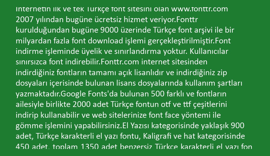 calibri font 1