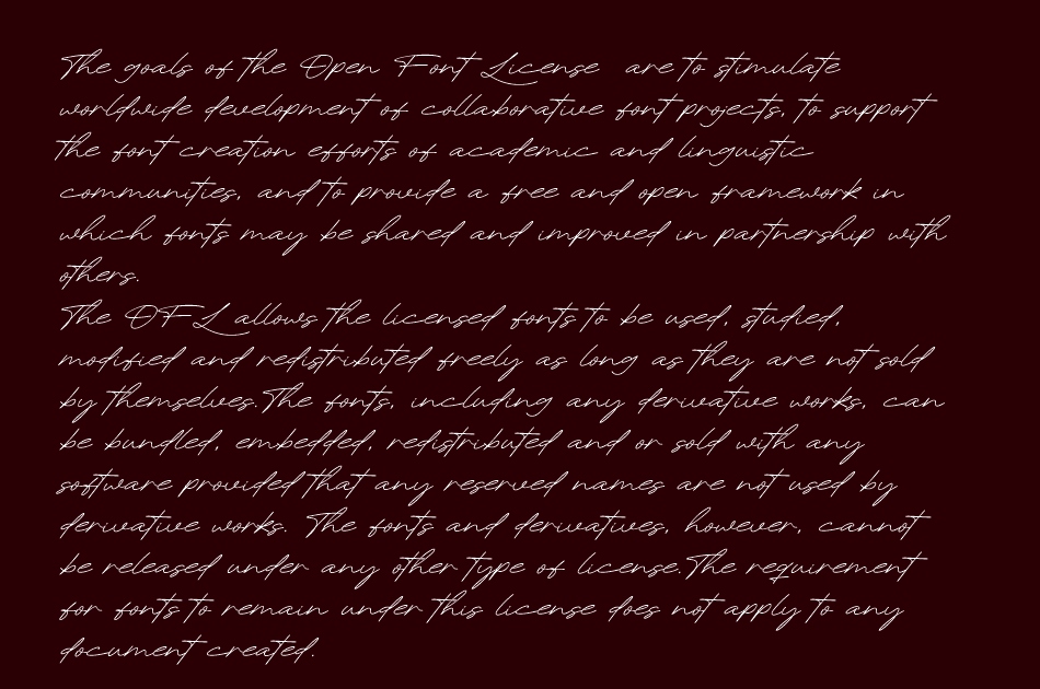 Callheart font 1