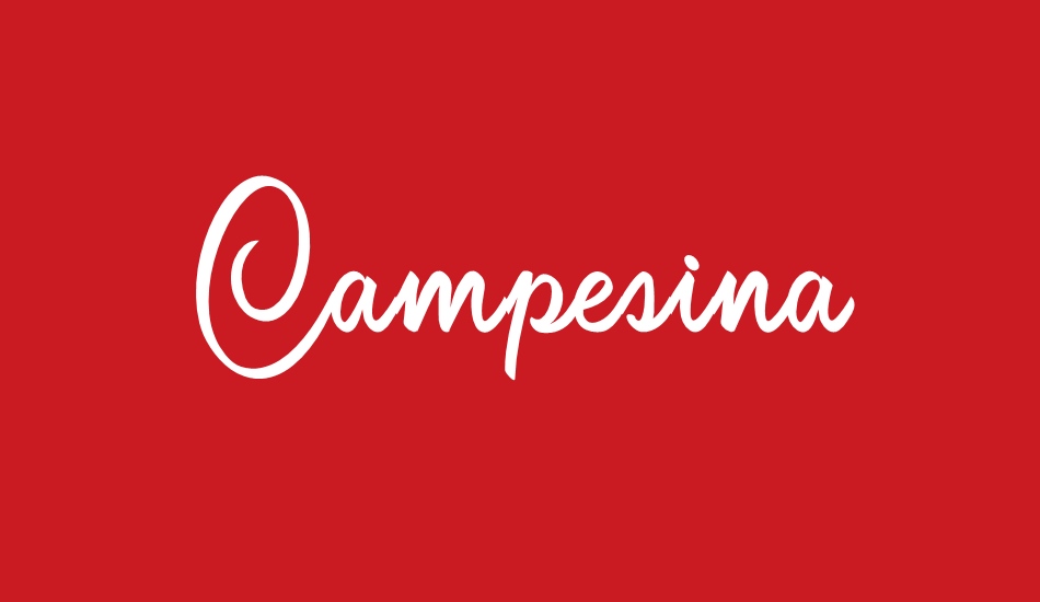 campesina-personal-use font big