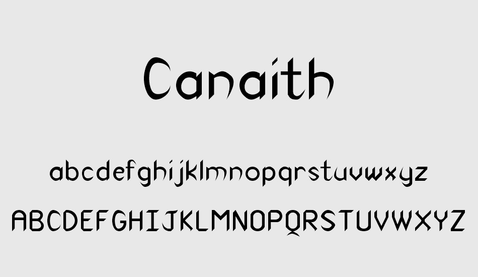 canaith font