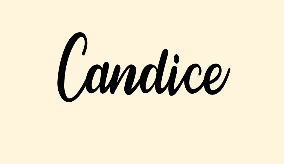 candice font big