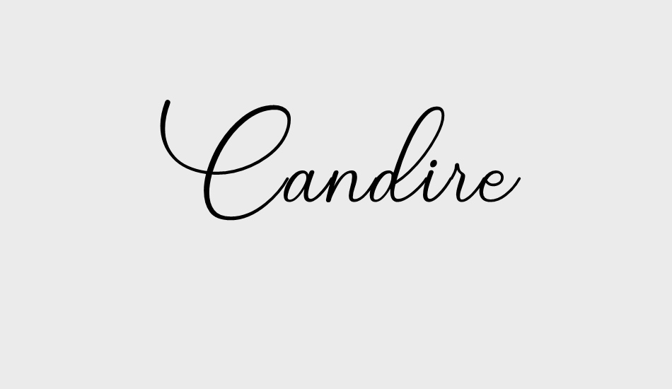 candire font big