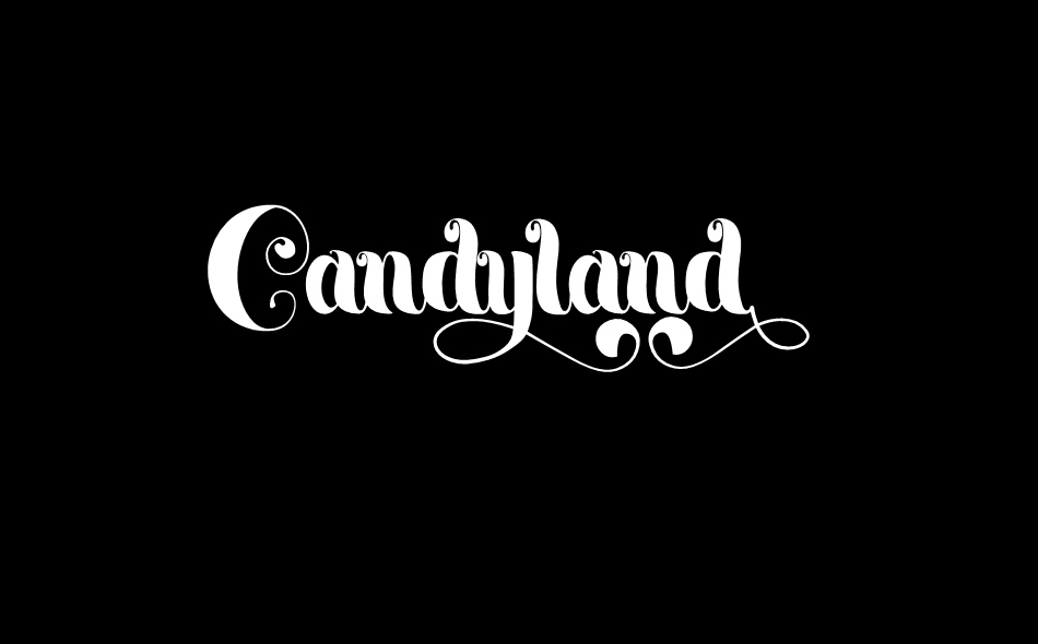 Candyland font big