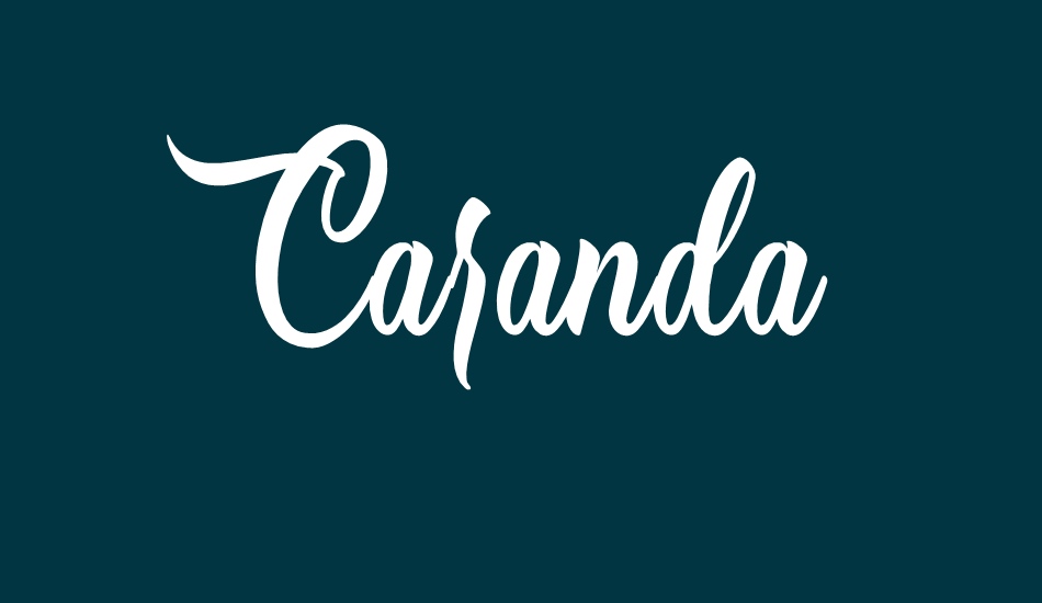 caranda-personal-use font big