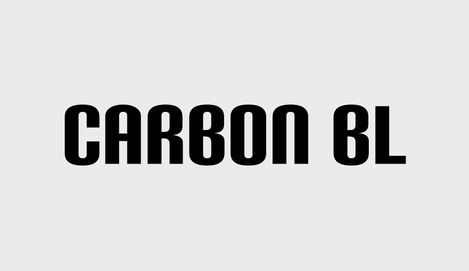 carbon-bl font big