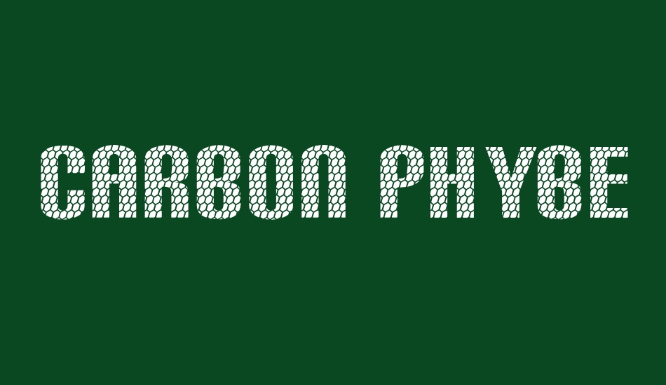 carbon-phyber font big