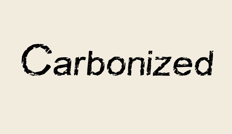 carbonized-timber font big