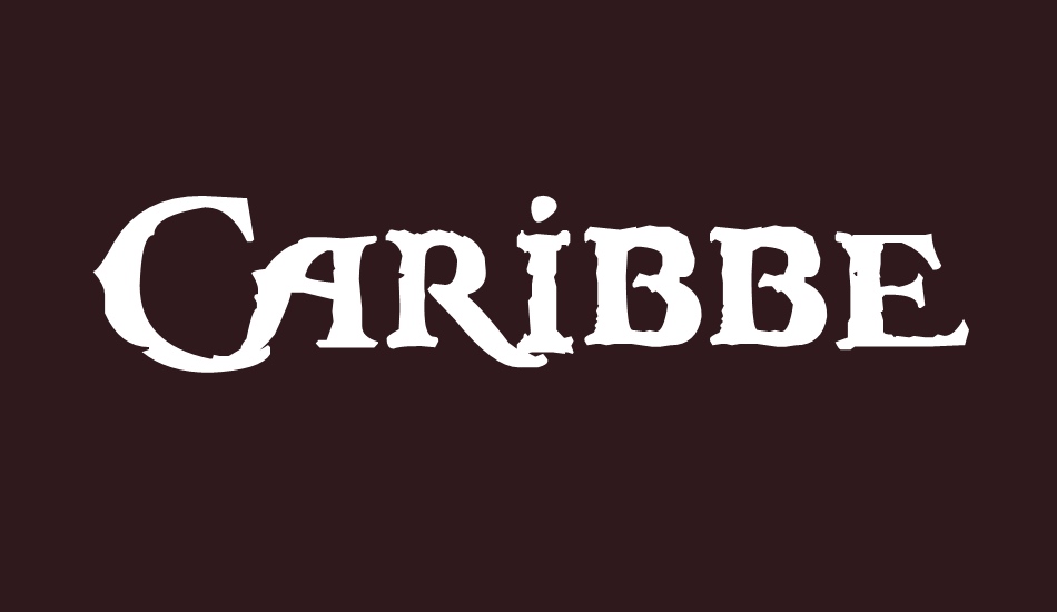 caribbean font big