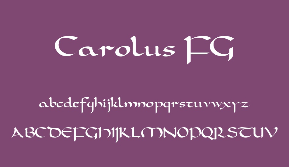 carolus-fg font