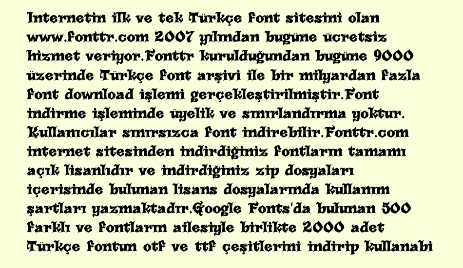 carousel font 1