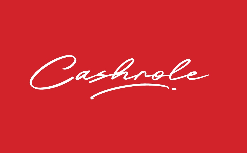 Cashrole font big