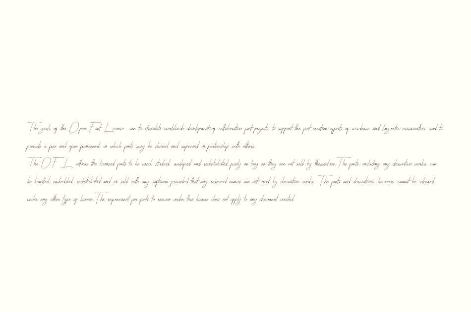 Casual Script font 1