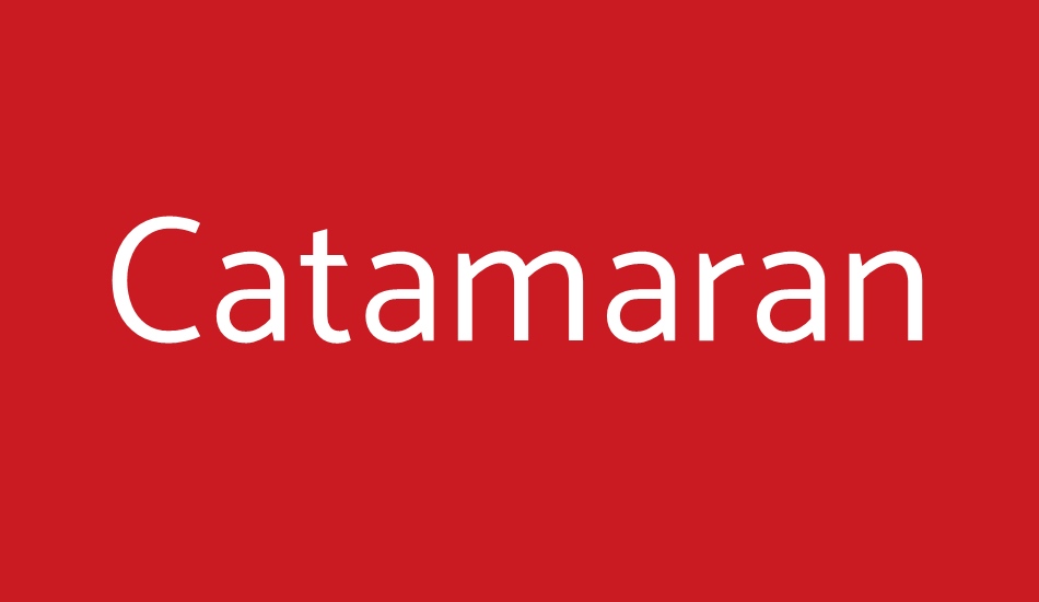 catamaran font big