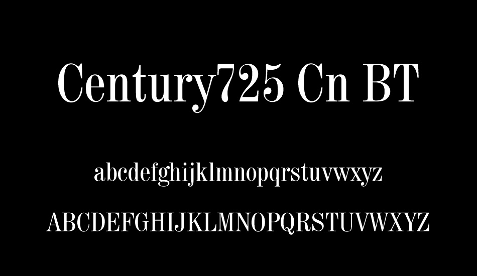 century725-cn-bt font