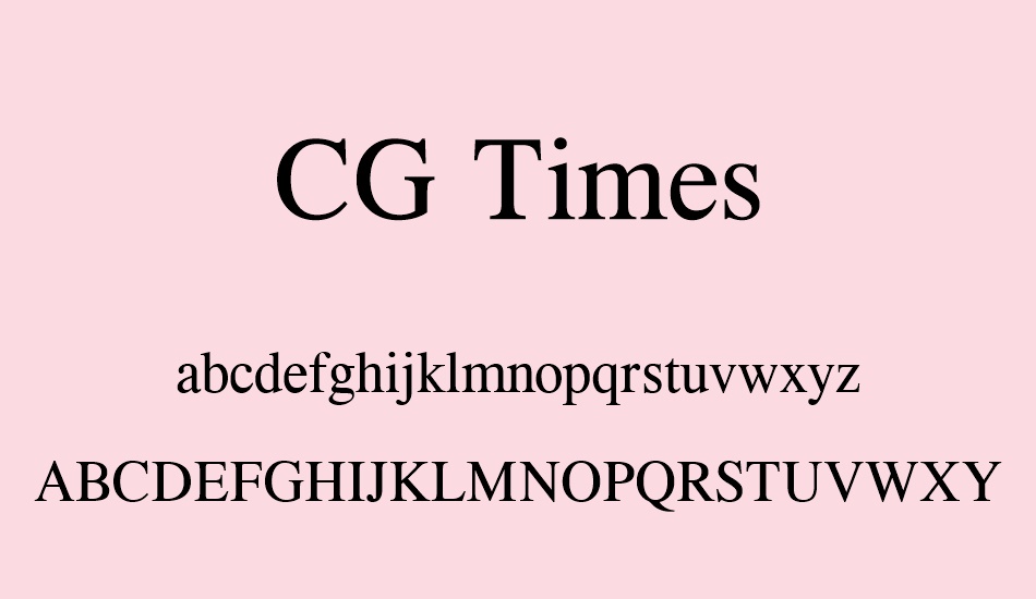 cg-times font
