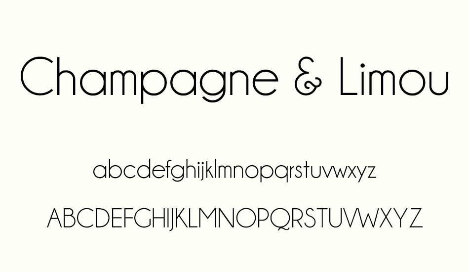 champagne-&-limousines font