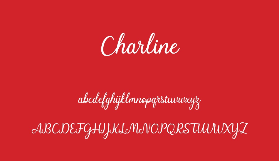 charline font