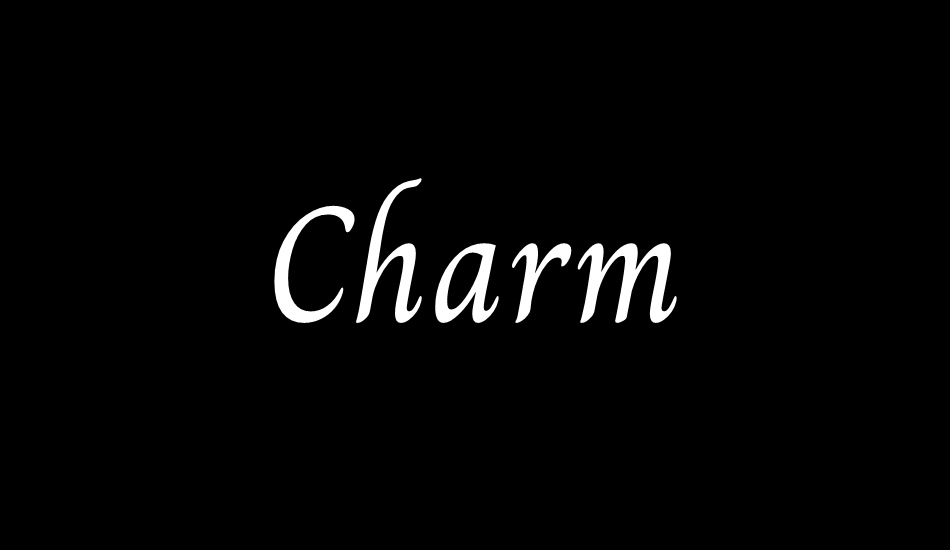 charm font big