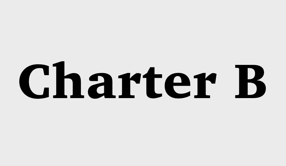 charter-bt font big