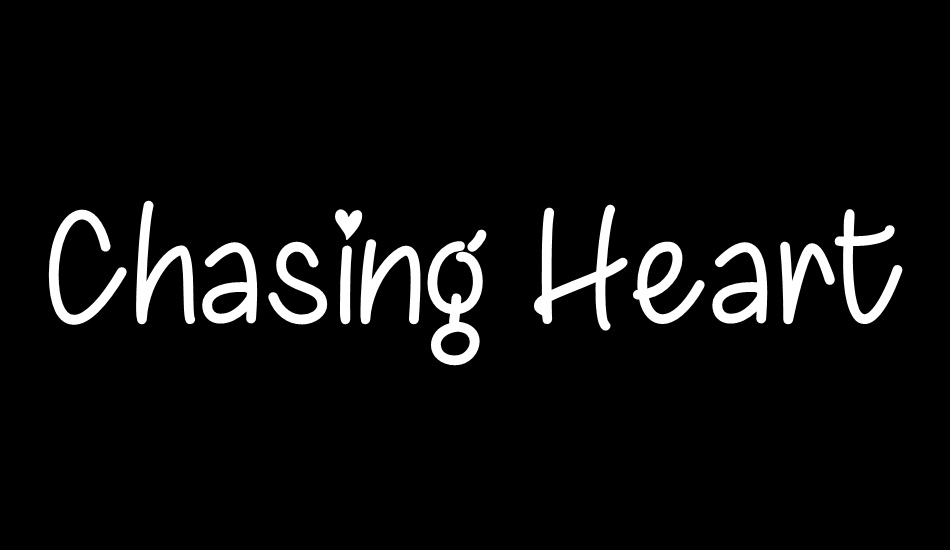 chasing-hearts font big