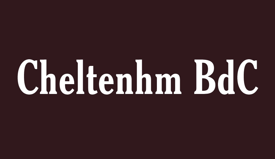 cheltenhm-bdcn-bt font big