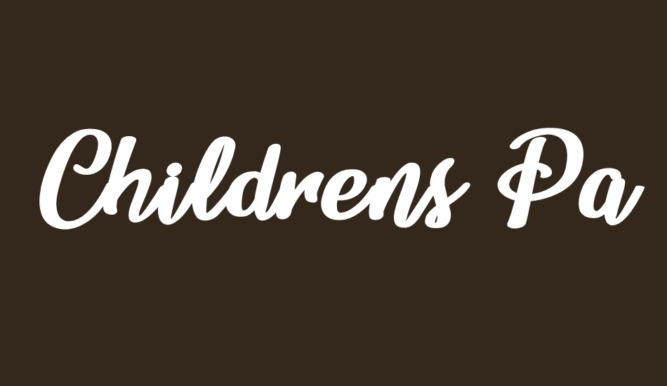childrens-party-personal-use font big