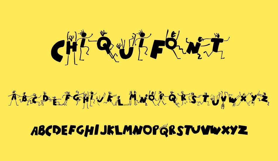 chiquifont font